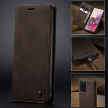 Luxury Magnetic Leather Flip Cover Case for Samsung Galaxy S20 Note20 Ultra S10 S9 S8 Note 10 Plus 20 S20+ Business Wallet Case 2024 - buy cheap
