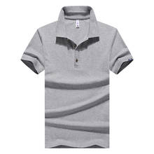 Large size M-7XL 8XL men polo shirt  summer new clothes men business & casual solid man short sleeve  polo shirt 2024 - buy cheap