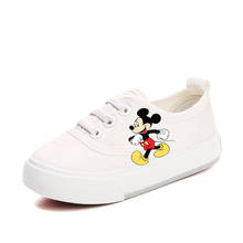 Disney children's cartoon print Minnie Mickey non-slip soft sole casual shoes boys and girls sports shoes 2024 - buy cheap