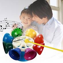8 тон колокольчики детские музыкальные октавы ударный инструмент звуковая игрушка 2024 - купить недорого