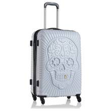 20 24 28 Inch Skull Luggage Famous Brand Travel Suitcase Original 3d Trunk Travel Luggage Cool Skull Suitcase 2024 - buy cheap