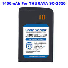 LOSONCOER 1400mAh Battery For THURAYA SO-2510 AM010084 SO-3319 SO-2520 High Capacity Satellite Phone Battery 2024 - купить недорого