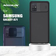 Nillkin-funda para Samsung Galaxy A71, carcasa de protección deslizante para cámara y PC, carcasa trasera para Samsung Galaxy A71 2024 - compra barato
