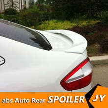 For FORD Fiesta Spoiler 2012-2014 Fiesta spoiler High Quality ABS Material Car Rear Wing Primer Color Rear Spoiler 2024 - buy cheap