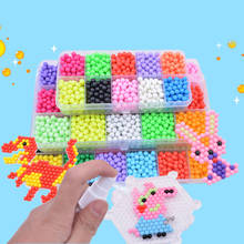 Rompecabezas 3d de 5mm para niños, Hama Perler juego de cuentas, bolas de regalo de Año Nuevo, 24 colores, 5200 Uds. 2024 - compra barato