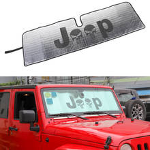 Солнцезащитный козырек для Jeep Wrangler TJ JK 1997-2017 2024 - купить недорого