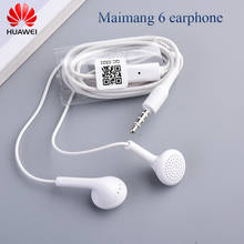 100% original huawei 3.5mm fone de ouvido in-ear estéreo baixo jack controle com fio fone de ouvido com microfone para p8 p9 p10 lite honra 9 2024 - compre barato