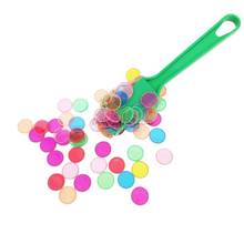【Time-limited Promotion】Montessori Learning Toys Magnetic Stick Wand Set With Transparent Color Counting Chips With Metal Loop 2024 - buy cheap