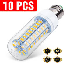 10PCS E27 Led Lamp 220V E14 Corn Lamp 3W 5W 7W 9W 12W 15W GU10 Lampada Led Bulb G9 Led Lamp Light B22 Chandelier Lighting 240V 2024 - buy cheap