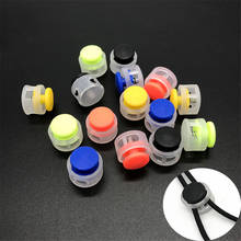 30Pcs Color Matching Plastic Spring Stop Cord Lock Ends Toggle Stopper Clip For Sportswear Clothing Shoes Rope DIY Craft Parts 2024 - buy cheap