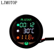 3 in 1 Night Vision Motorcycle Meter Time Temperature Voltage Table For Honda CRF1000L AFRICA TWIN CBF1000 CB600F CBF600 CBR600F 2024 - buy cheap