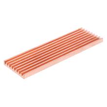 Pure Copper Heatsink Cooler Heat Sink Thermal Conductive Adhesive for M.2 2280 PCI-E NVME SSD 2/3/4mm 2024 - buy cheap