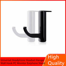 1pc Headphones Stand Universal Headphone Headset Hanger Wall Hook PC Monitor Earphone Stand Rack Holder Rack Earphone Accessory 2024 - buy cheap