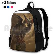 The Last Guardian Outdoor Hiking Backpack Waterproof Camping Travel The Last Guardian Trico Toriko Fanart Games 2024 - buy cheap