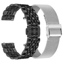 Bracelet for Samsung Galaxy Watch 3 41mm 45mm Bands 20mm 22mm Stainless Steel Mesh Loop Business Strap for Active 2 40mm 44mm 2024 - buy cheap