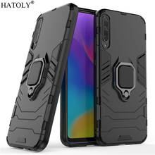 Funda protectora para teléfono móvil, carcasa trasera de armadura de anillo de dedo para Huawei Honor Play 3 2024 - compra barato