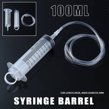 1Pc Large Syringe Hypodermic Feeding Syringe 100ml & 90cm Tube For Feeding Ink Cartridge DIY Dosing Of Inks 2024 - buy cheap