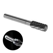 Carbide Rotary File Milling Shank 6mm Metal Grinding Cutter Head Burr 12mm Head 2024 - buy cheap