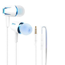 Wired Earphone Super Bass Headset With Microphone Stereo Earbuds for Mobile Phone Samsung Xiaomi Sport Music In-ear Earphone 2024 - buy cheap
