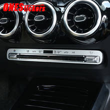 Capa de carro com controle central de ar condicionado para mercedes benz w177 w177 c118 x24h24a 2020 + acessório automotivo 2024 - compre barato