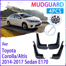 Guardabarros para coche, accesorios para Toyota Corolla Altis E170, 2014, 2015, 2016, 2017, 4 Uds. 2024 - compra barato