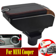 Reposabrazos para MINI Cooper, caja de doble puerta abierta, 7USB, R50, R52, R53, R56, R57, R58, F55, F56, F57, Countryman, R60, F60 2024 - compra barato