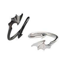 Minimalist Wings Ring Men&women Trendy Punk Rings For Couple Fashion Valentine's Day Gift Boho Female Jewerly Adjustable Ring 2024 - buy cheap
