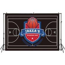 HUAYI Photography Backdrops Birthday Photo Backdrop Basketball Game Baby Shower Party Decor Banner Photography Background W-898 2024 - buy cheap