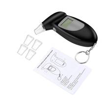 Digital Alcohol Breath Tester Breathalyzer Analyzer Detector Test Keychain Breathalizer Breathalyser Device LCD Display 2024 - buy cheap