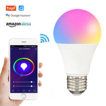 9W WiFi Smart Bulb B22 E27 LED RGB Light Lamp Work Alexa Google Home With RGB+ Dimmable Remote Control Colore Light Indoor Lamp 2024 - buy cheap