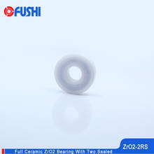 6000 Full Ceramic Bearing ZrO2 1PC 10*26*8 mm P5 6000RS Double Sealed Dust Proof 6000 RS 2RS Ceramic Ball Bearings 6000CE 2024 - купить недорого