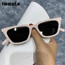 Imwete Vintage Sunglasses for Women Men Irregular Small Frame Eyewear Retro Cat-Eye Unisex Sun Glasses 2024 - buy cheap