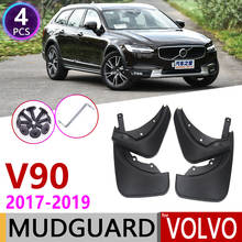 4 PCS Front Rear Car Mudflaps for Volvo V90 2017 2018 2019 Fender Mud Flaps Guard Splash Flap Mudguards Accessories 2024 - buy cheap