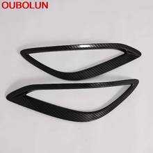 OUBOLUN For Toyota Rush 2018 2019 2020 Rear Reflector Fog Light Lamp Foglight Frame Cover Sticker Decoration Trim AccessoriesABS 2024 - buy cheap