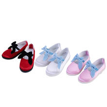 Обувь для кукол Dream Fairy 1/4, атласная обувь с бантом для 16-дюймовой куклы BJD DD 2024 - купить недорого