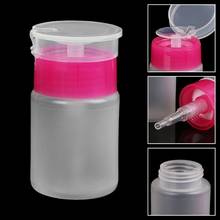 70ml Nail Art Clear Empty Pump Dispenser Cleanser Bottle Manicure Press Bottles  2024 - buy cheap