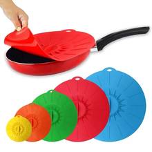 3pcs/5pcs Silicone Fresh-keeping Cover Spill-proof Pot Bowl Cover Sealing Cover Food Sealing Fresh-keeping Cover Kitchen Tools 2024 - buy cheap