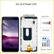 100% Tested  display  For LG X Power K220DS K220 LCD Display Touch Screen With Frame Digitizer Assembly Replacement Parts 2024 - buy cheap