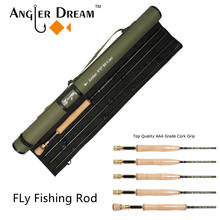 ANGLER DREAM Archer Fly Fishing Rod 4 Section Fishing Tools Fast Action Fly Rod Graphite IM 10 / 36T Carbon Fiber Stream Fly Rod 2024 - buy cheap