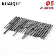 21/13/10Pcs Screwdriver Bits Set 50mm PH2 Anti-slip with Magnetic Hex Shank Plum type Fits Hand Electric Drill Driver Hand Tools 2024 - buy cheap