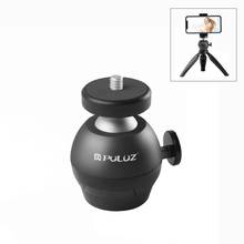 PULUZ 1/4 inch Screw CNC Aluminum Alloy Ball Head ABS Tripod Adapter 2024 - buy cheap