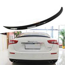 For Maserati Ghibli Carbon Fiber Rear Spoiler Trunk Wing Wald Style 2014 2015 2016 2017- UP 2024 - buy cheap