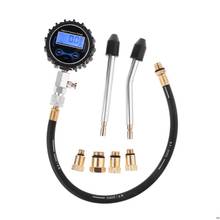 New Compression Tester Pressure Gauge Tester Kit Motor Auto Petrol Gas Engine Cylinder Motorcycle Pressure Gauge with Adapter 2024 - buy cheap