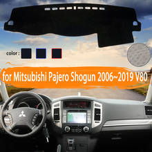 Alfombrilla antideslizante para salpicadero de Mitsubishi, accesorios para Pajero Shogun Montero V80 V87 V93 V97 2006 ~ 2019 2024 - compra barato