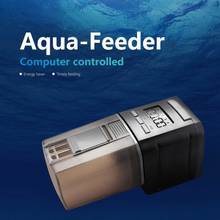 Digital LCD automática del tanque del acuario temporizador de alimentador automático de peces alimentos alimentación alimentador automático de pescados temporizador capacidad ajustable 2024 - compra barato