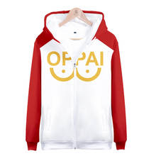 Anime One Punch Man Cosplay Costume Saitama Oppai 3D Printed Oversized Women / Men Hoodies Sweatshirts Casual Tracksuit 2024 - buy cheap