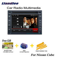 Tela de Navegação GPS do carro Sistema de Rádio CD DVD Player Para Nissan Cube 2009 2010 2011 2012 2013 Android Multimídia de Áudio e Vídeo 2024 - compre barato