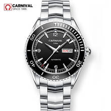 MIYOTA automatic watch men sapphire Luxury brand Carnival Mechanical Men Watches waterproof relogio masculino relojes hombre2020 2024 - buy cheap