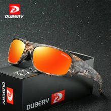 Мужские солнцезащитные очки DUBERY, поляризационные солнцезащитные очки в стиле ретро с ночным видением, UV400, брендовые Роскошные зеркальные очки 2024 - купить недорого
