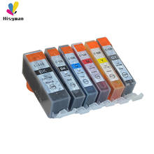 Hisywan-cartucho de tinta de PGI-525 para impresora, compatible con Canon PGI 525, Canon iP4850, iP4950, MG5150, MG5250, MG6150, MG8150, MX885, MG5350, PGI525 2023 - compra barato